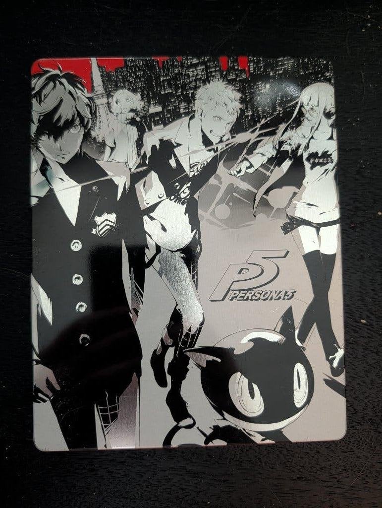 persona 5 ps4 steelbook + game, Spelcomputers en Games, Games | Sony PlayStation 4, 1 speler, Ophalen of Verzenden, Zo goed als nieuw