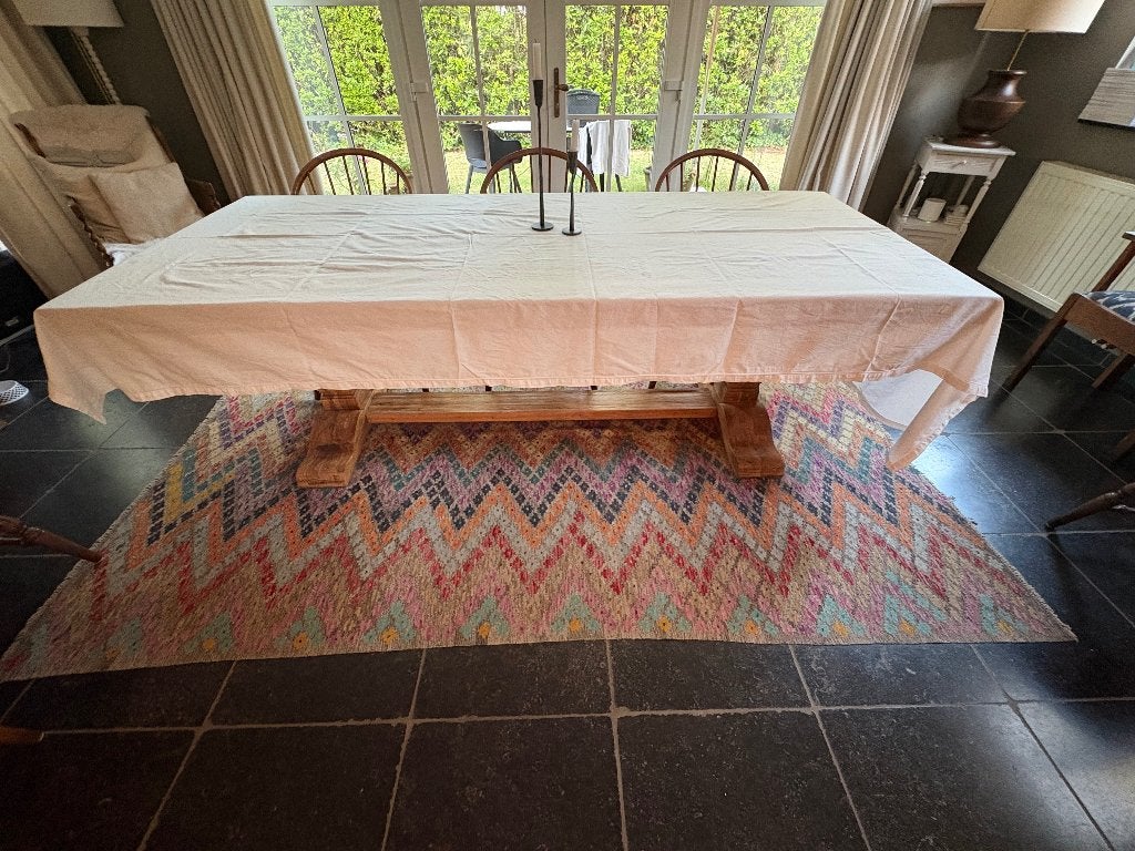 Multicolor tapijt in Missoni stijl, Ophalen, Missoni, 200 cm of meer, Zo goed als nieuw
