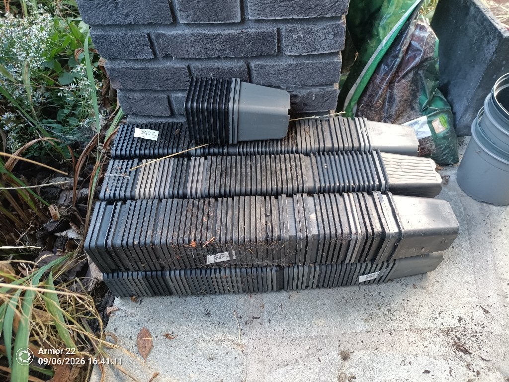Kweekpotjes P9 EUR 5 per 50 stuks, Ophalen, Gebruikt, Kweekbak