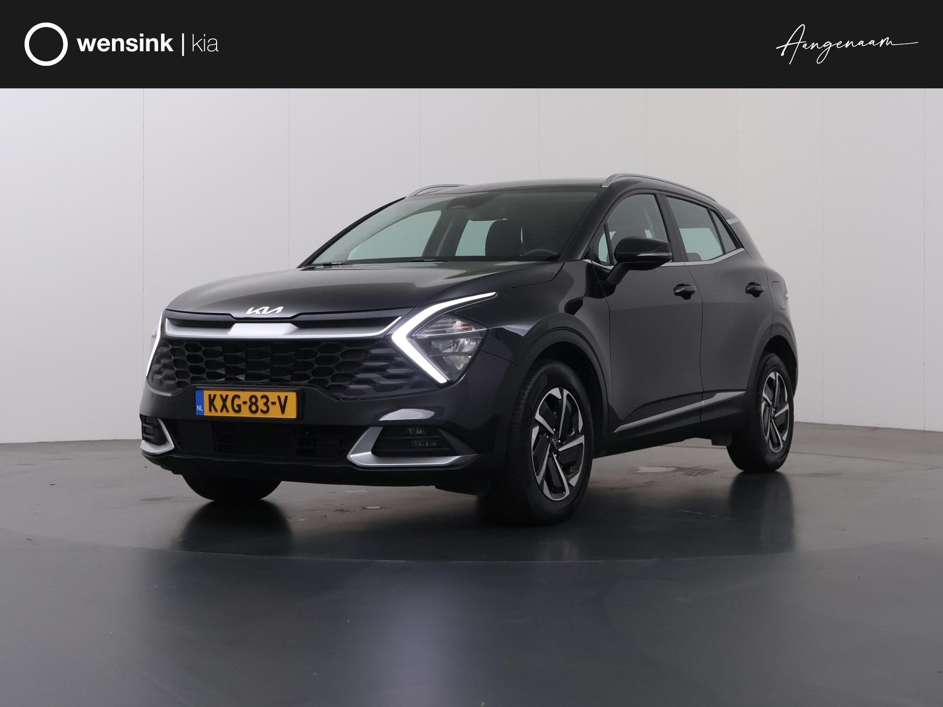 Kia Sportage 1.6 T-GDi Hybrid DynamicLine | Navigatie | Park, Auto's, Stof, Gebruikt, 4 cilinders, 1360 kg