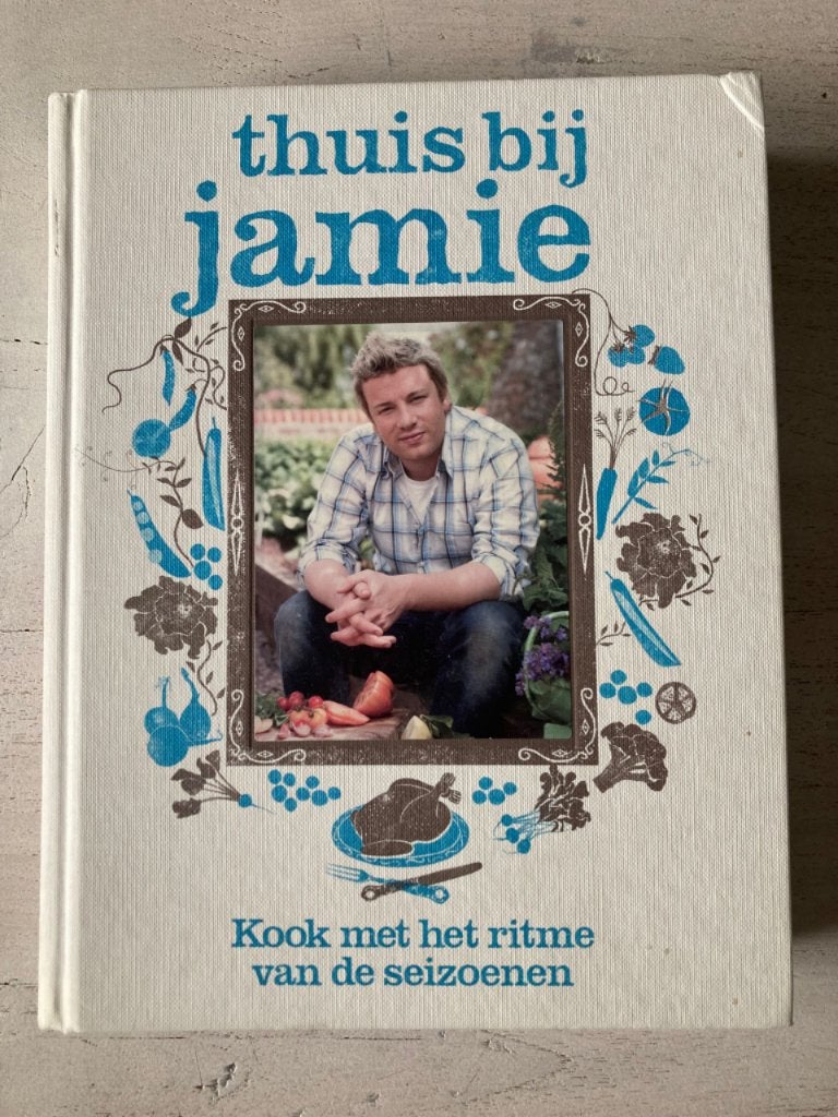 Jamie Oliver - Thuis bij Jamie, Boeken, Gezond koken, Zo goed als nieuw, Overige gebieden, Tapas, Hapjes en Dim Sum