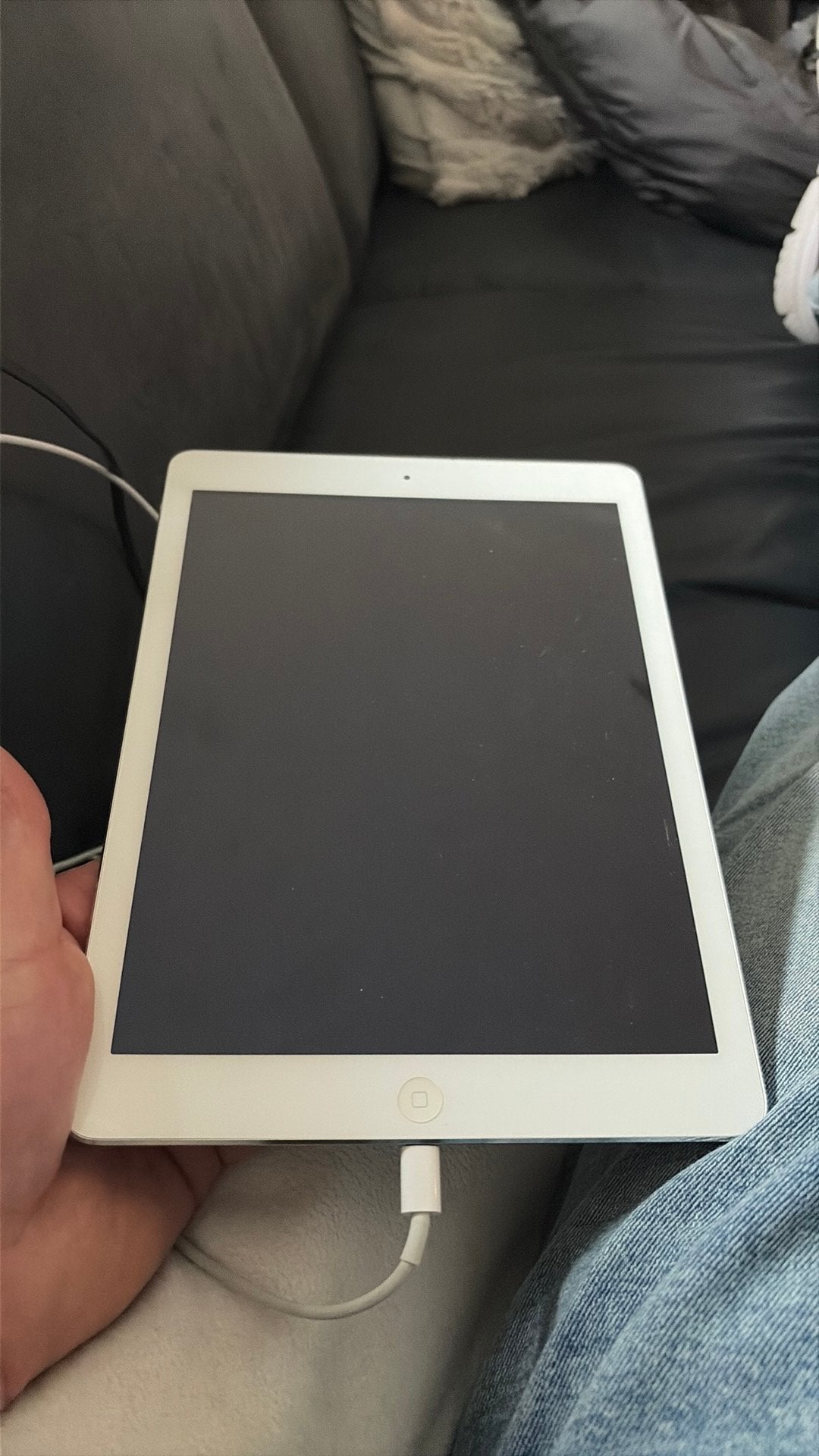 iPad Air 1e Generatie - 64 GB - Zilver Inclusief iOS 12.5.7, Computers en Software, 10 inch, Apple iPad Air, Ophalen of Verzenden