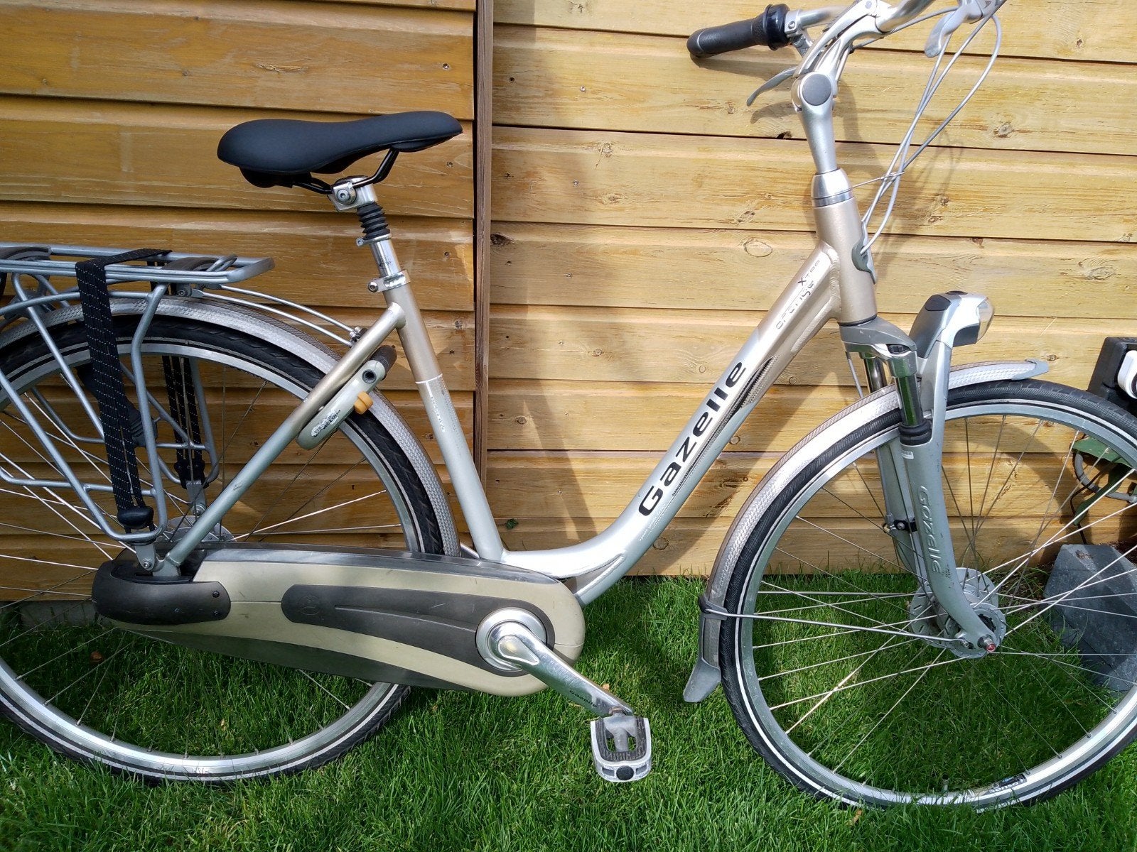 zeer nette Gazelle Orange Damesfiets., Ophalen, 47 tot 50 cm, Versnellingen, Zo goed als nieuw