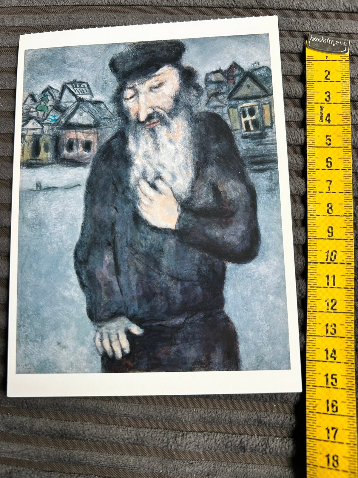 632. Kunstkaart Marc Chagall, Ophalen of Verzenden, 1980 tot heden