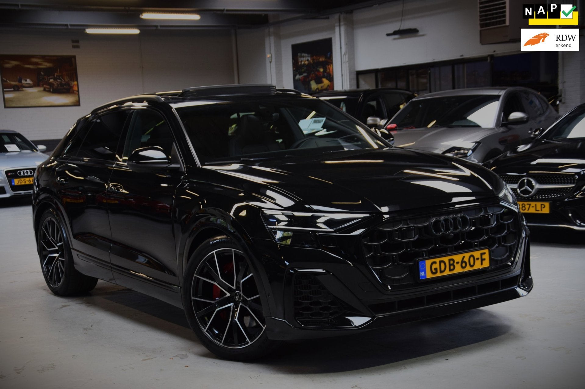 Audi Q8 55 TFSI e quattro Pro Line S *2xS-Line* RS int.|Face, Auto's, Automaat, Dealer onderhouden, Gebruikt, 2995 cc