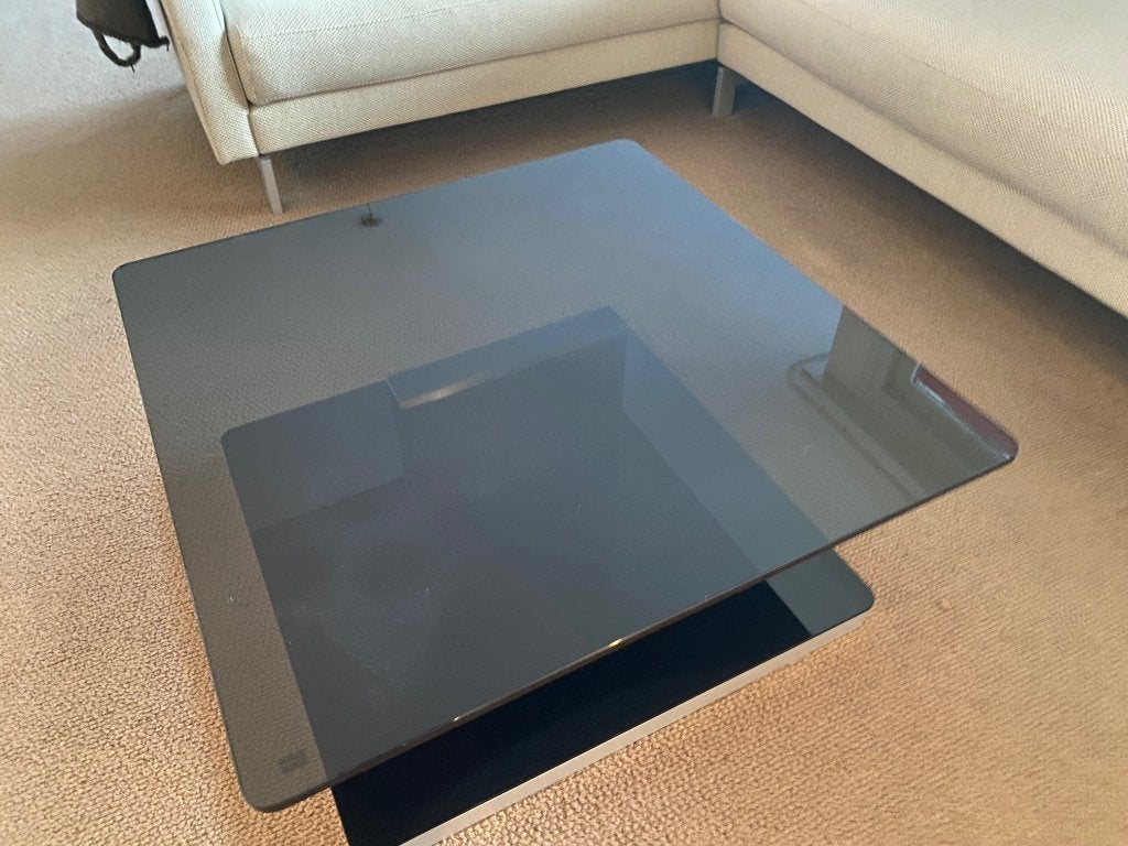 Salontafel-Rolf Benz, Huis en Inrichting, Ophalen, 50 tot 100 cm, 50 tot 100 cm, Glas