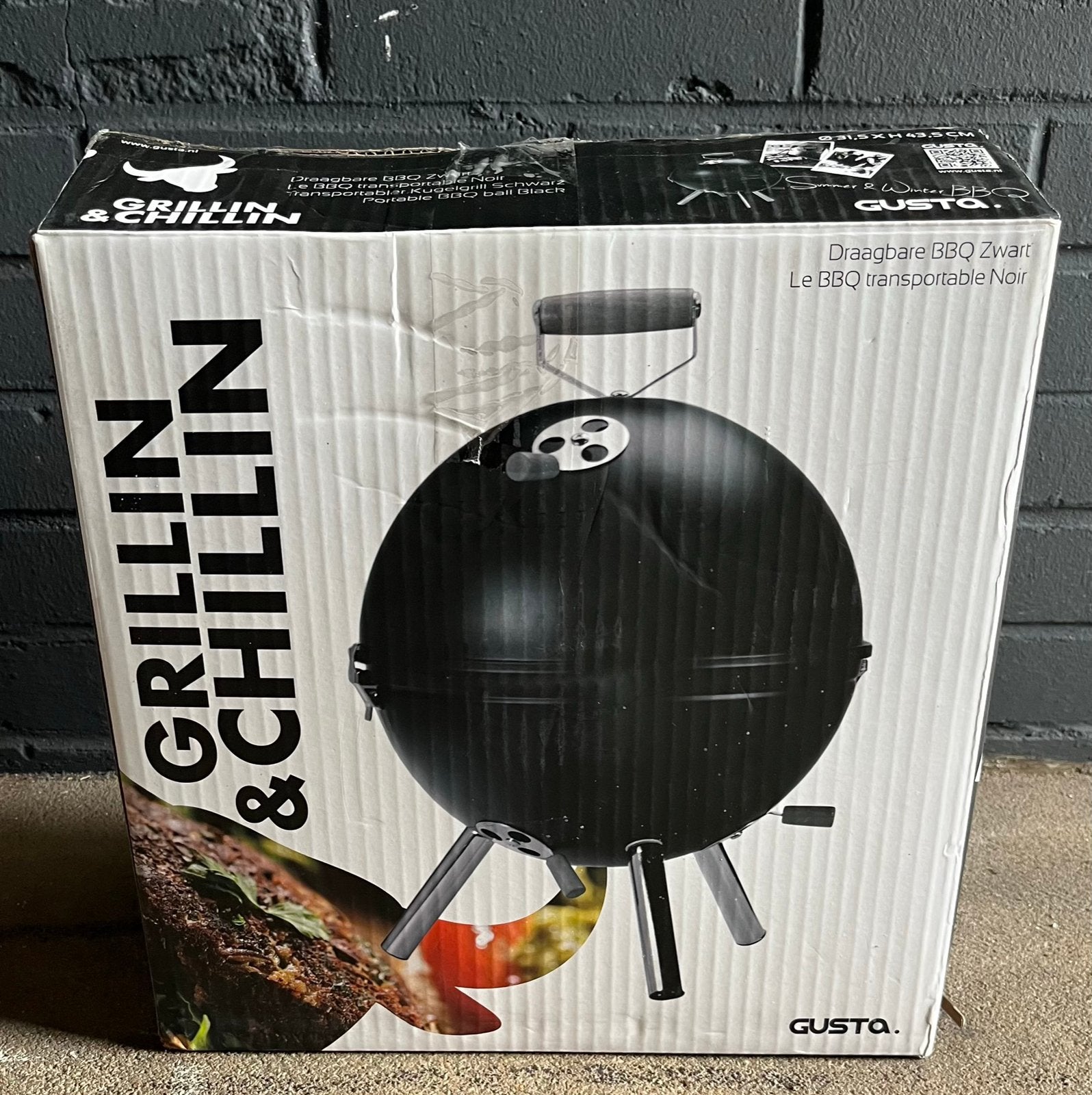 Mini bbq, Ophalen of Verzenden, Nieuw