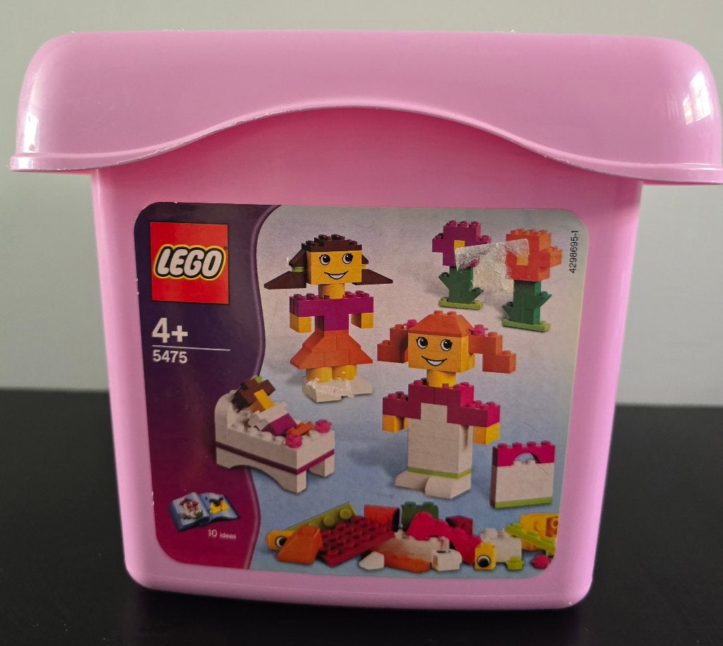 Lego opbergdoos voor meisjes, Lego, Ophalen of Verzenden, Zo goed als nieuw, Compleet