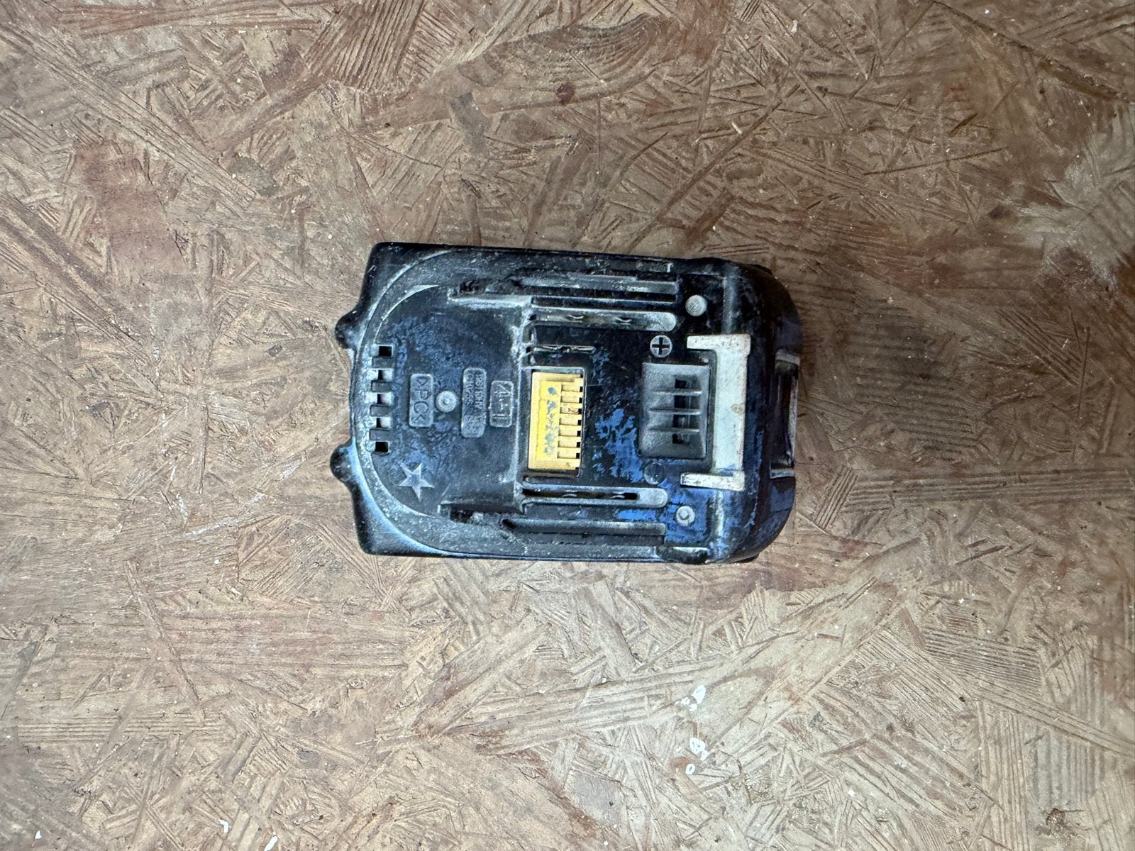 Makita 18V 5.0Ah Li-ion Accu - Gebruikt maar functioneel, Ophalen of Verzenden, Gebruikt, Overige typen