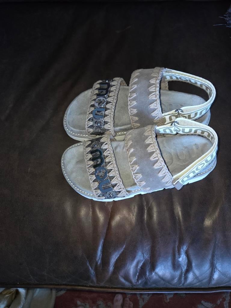 Nieuwe Mou sandalen van leer en suède, maat 39, grijs, Kleding | Dames, Schoenen, Mou, Nieuw, Grijs, Sandalen of Muiltjes