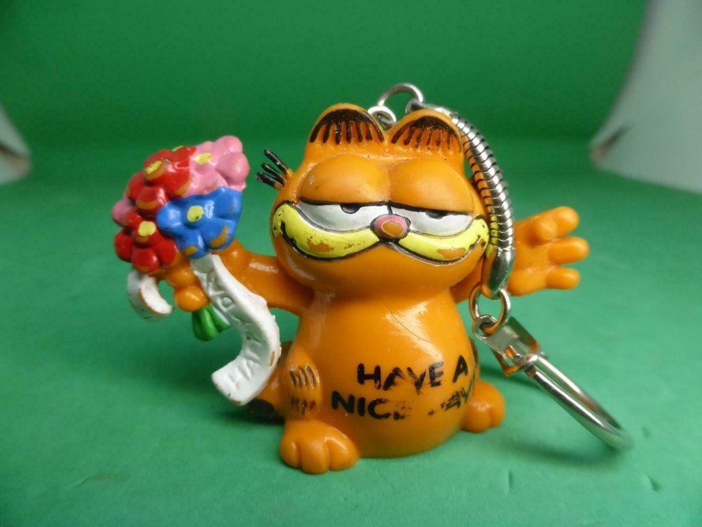 Garfield figuren, gaan per stuk, Verzenden, Gebruikt