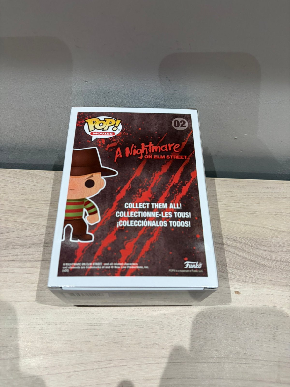 Funko Pop Freddy Krueger 02 A Nightmare on Elm Street Horror, Funko Europe, Ophalen of Verzenden, Zo goed als nieuw, 4th floor, 1 Queen Caroline St, London W6 9YN, Verenigd Koninkrijk