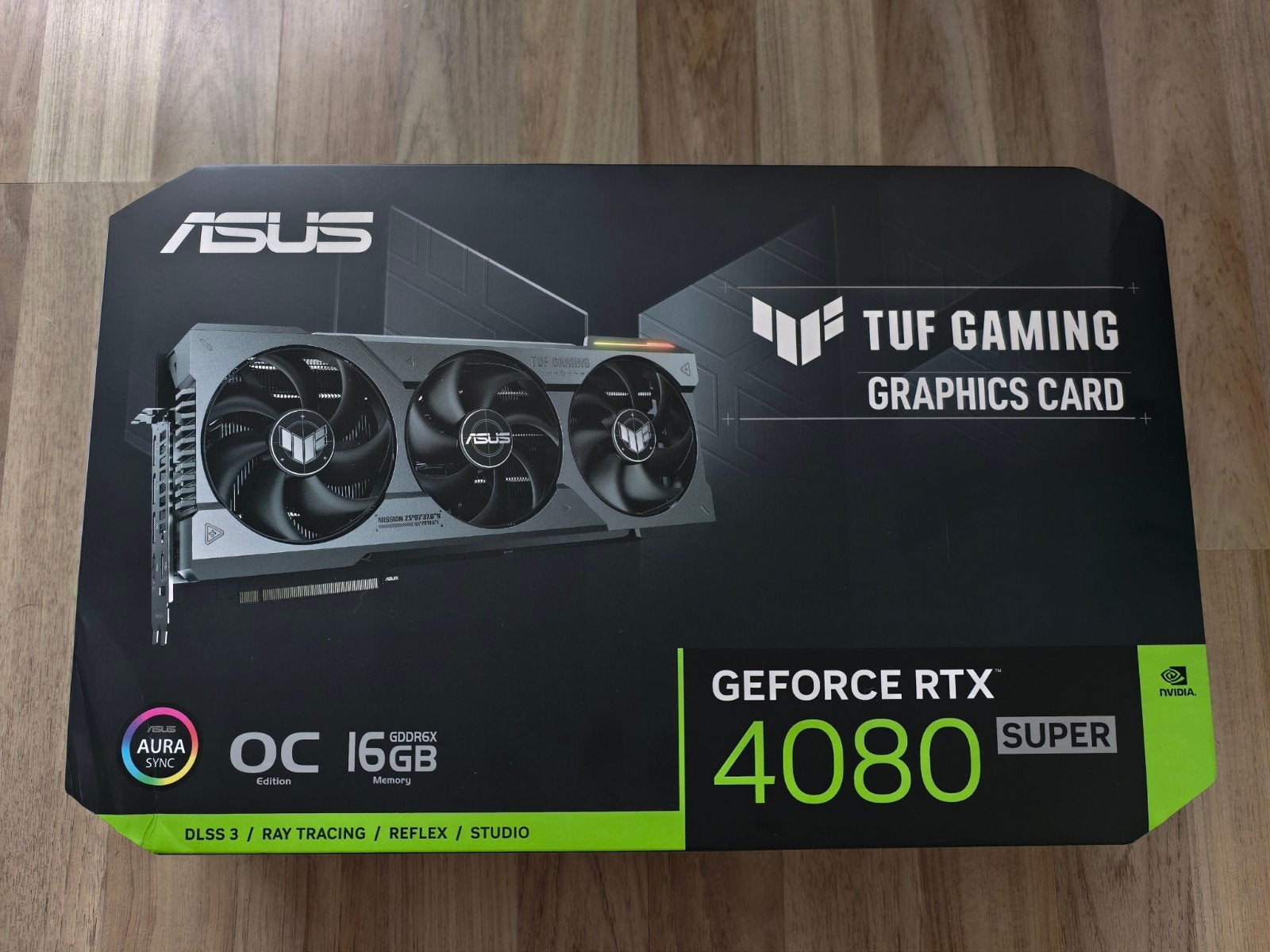 RTX 4080 Super Asus TUF GAMING OC 16GB - Zo goed als nieuw, GDDR6, PCI-Express 4, Ophalen of Verzenden, Zo goed als nieuw