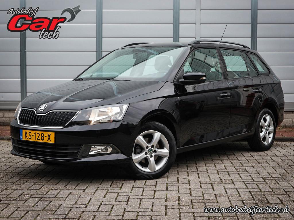 Skoda Fabia Combi 1.2 TSI | Airco | Lichtmetaal | Trekhaak |, Stof, 4 cilinders, Zwart, Origineel Nederlands