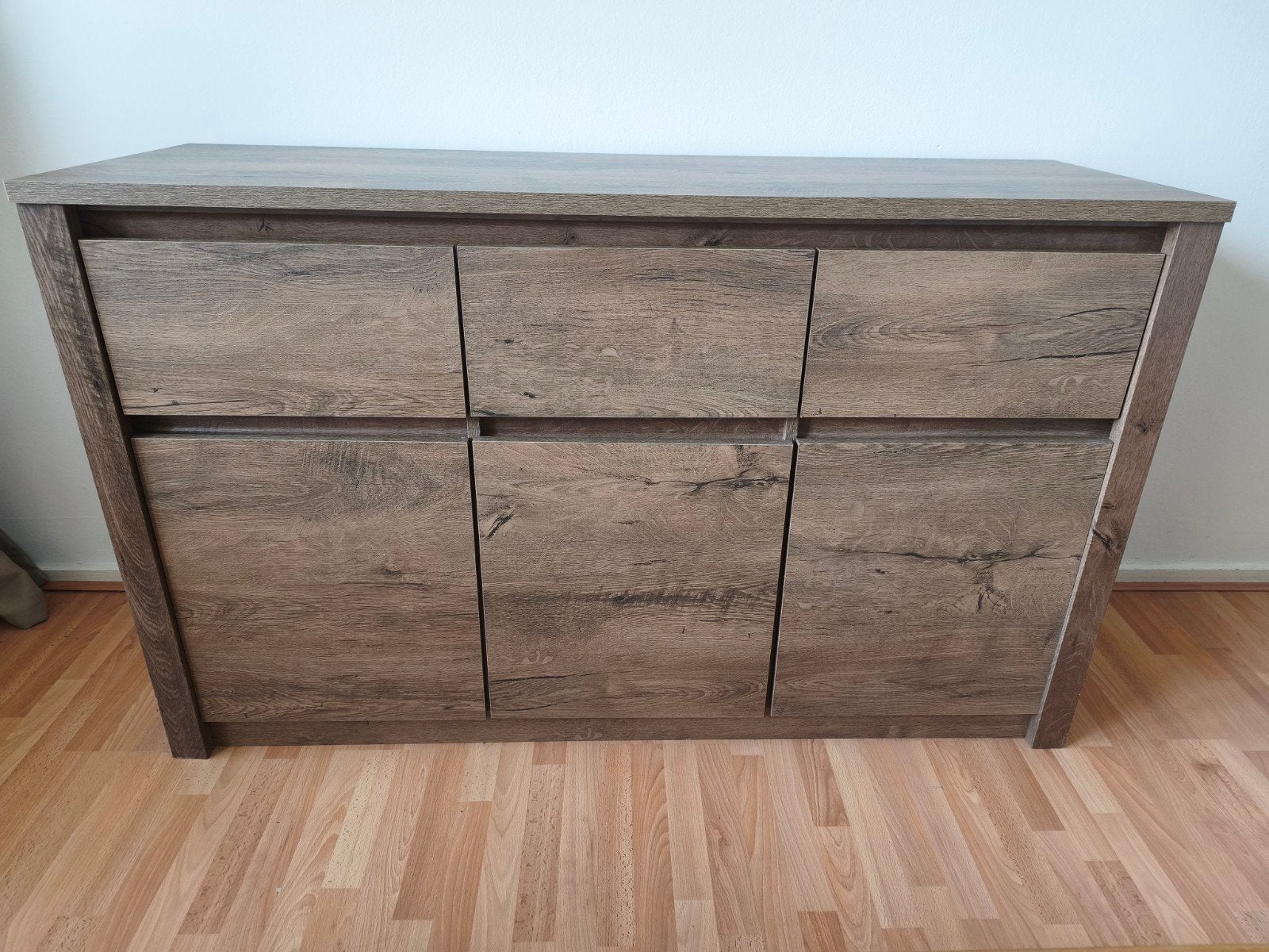 Jysk VEDDE dressoir, Ophalen, 100 tot 150 cm, Zo goed als nieuw, 25 tot 50 cm