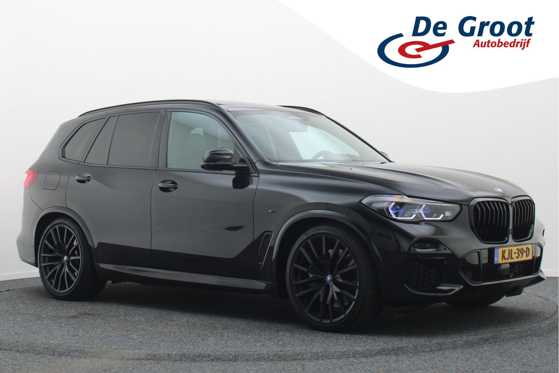 BMW X5 xDrive45e High Executive Laser, Panoramadak, Head-Up,, Auto's, Dealer onderhouden, Gebruikt, 394 pk, Zwart