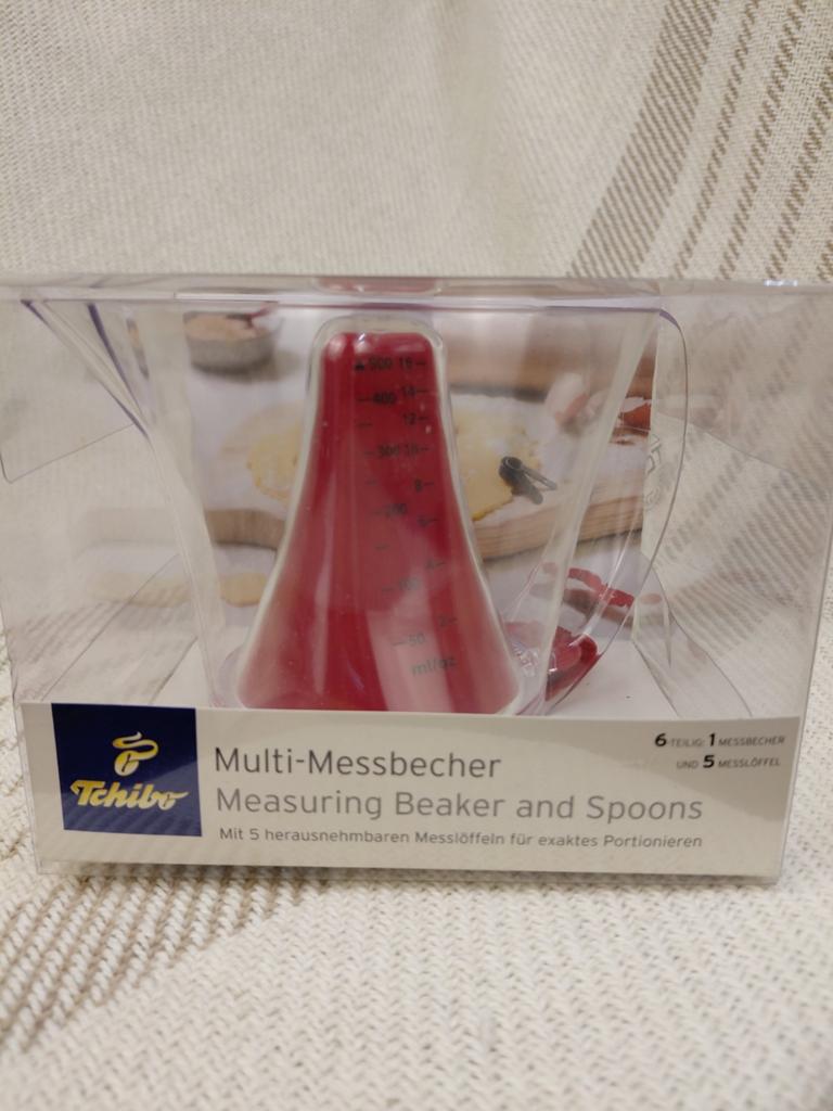 Tchibo Multi-Maatbeker Set met 5 lepels, Overige typen, Kunststof, Nieuw, Ophalen of Verzenden