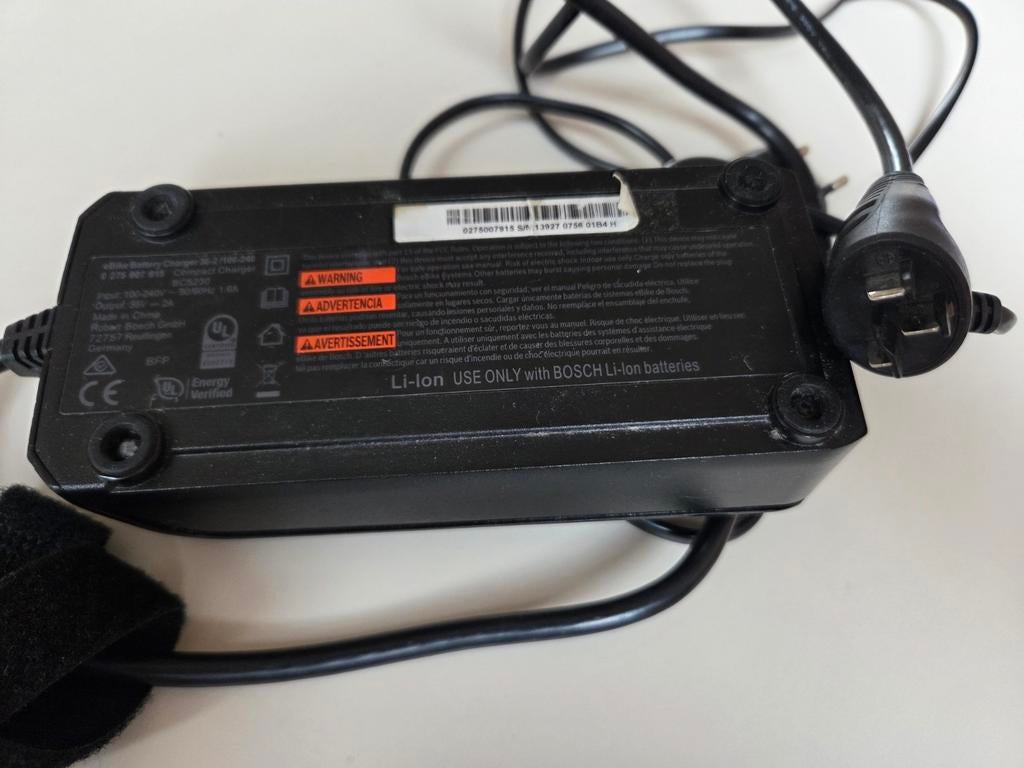 Bosch Ebike lader, Ophalen