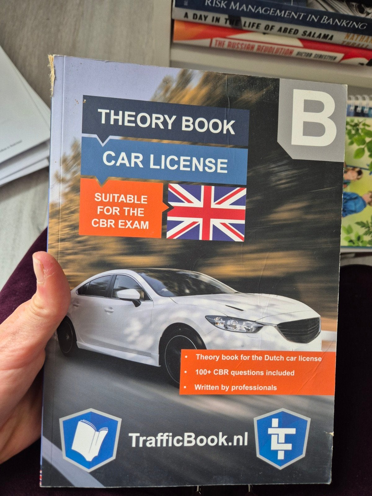 Theorieboek Rijbewijs B - Geschikt voor CBR Examen, Boeken, Ophalen, Zo goed als nieuw, Overige niveaus, TrafficBook.nl