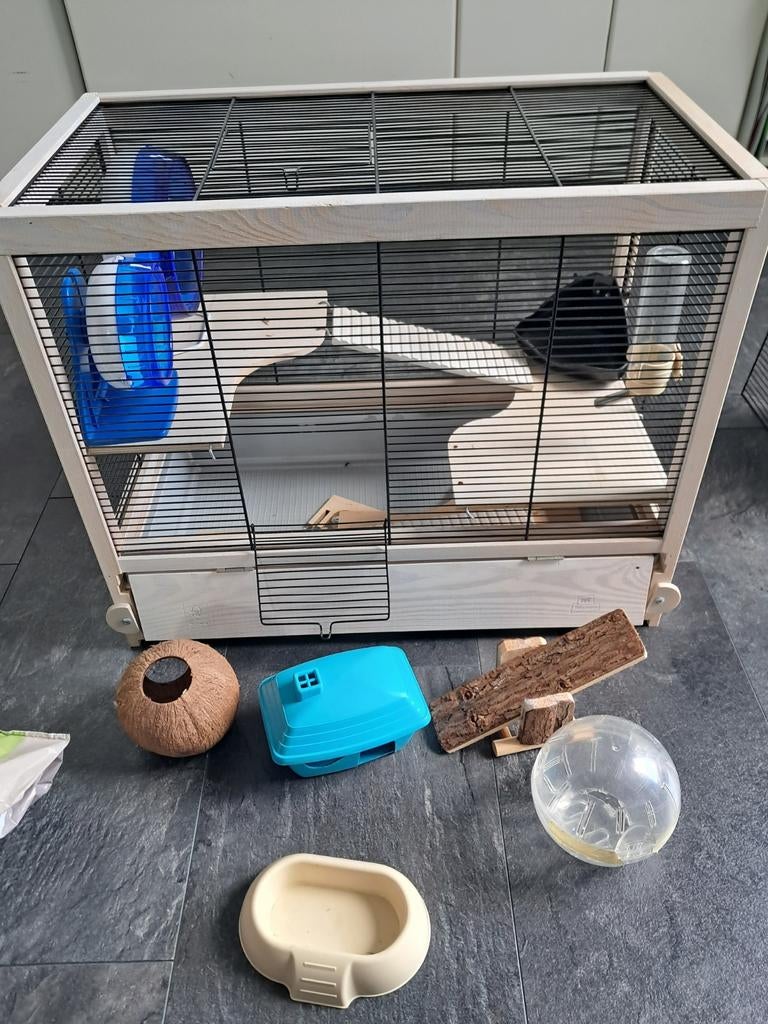 Kooi voor hamsters/muizen, Kooi, Minder dan 75 cm, Hamster, Ophalen