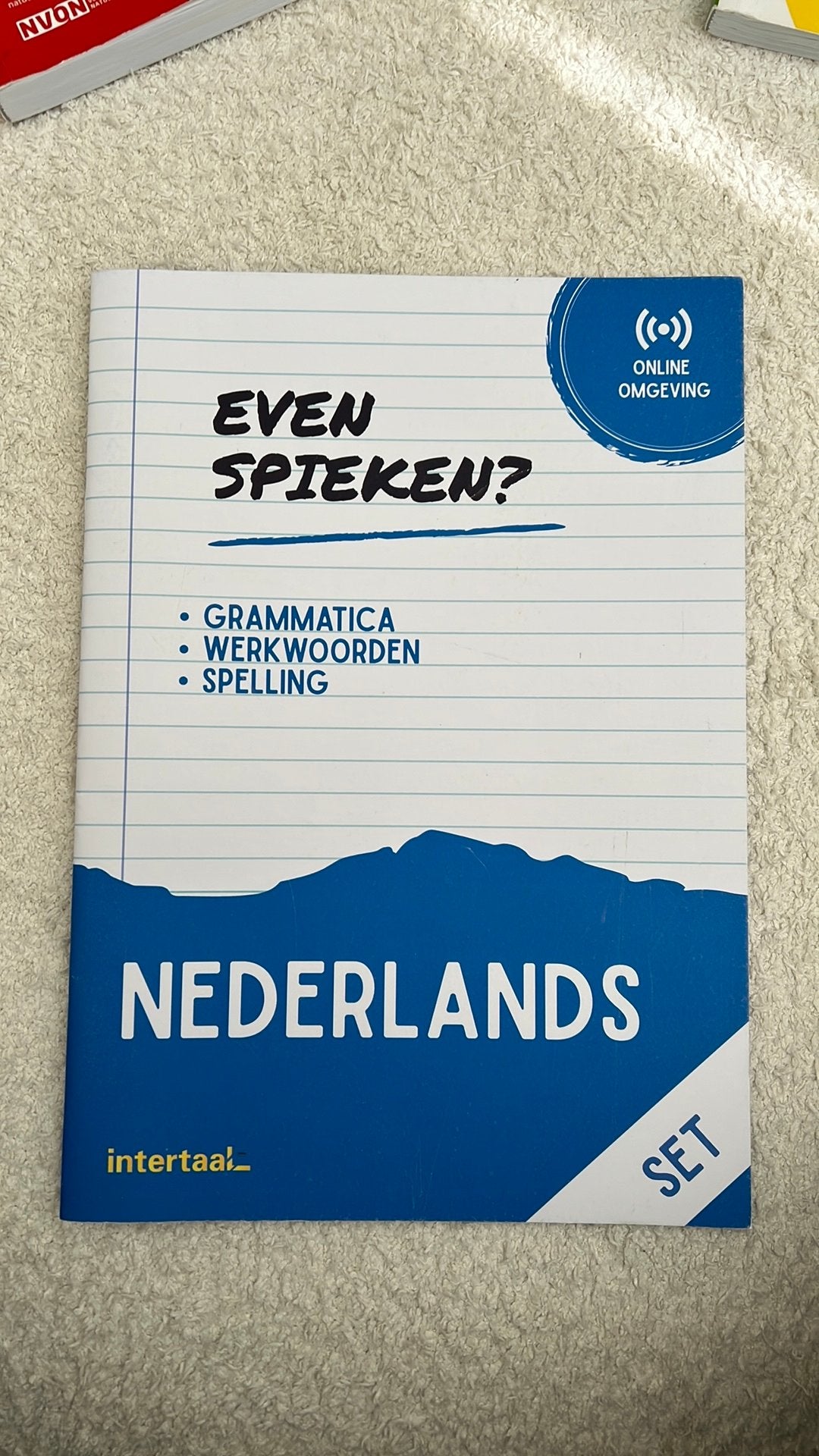Even Spieken - Nederlands grammatica, spelling, werkwoorden, Boeken, Ophalen of Verzenden, Zo goed als nieuw, Overige niveaus