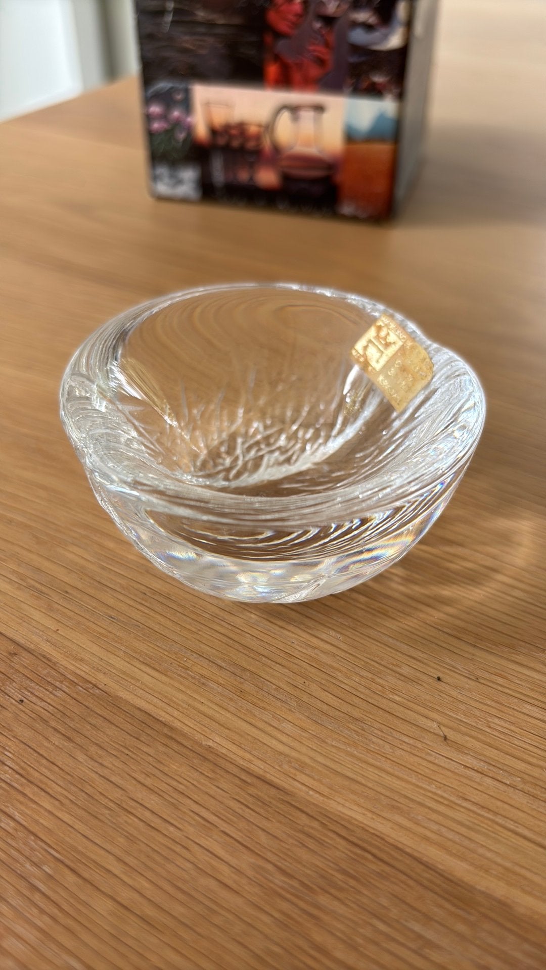 Kristal Hadeland schaaltje, Ophalen of Verzenden, Nieuw