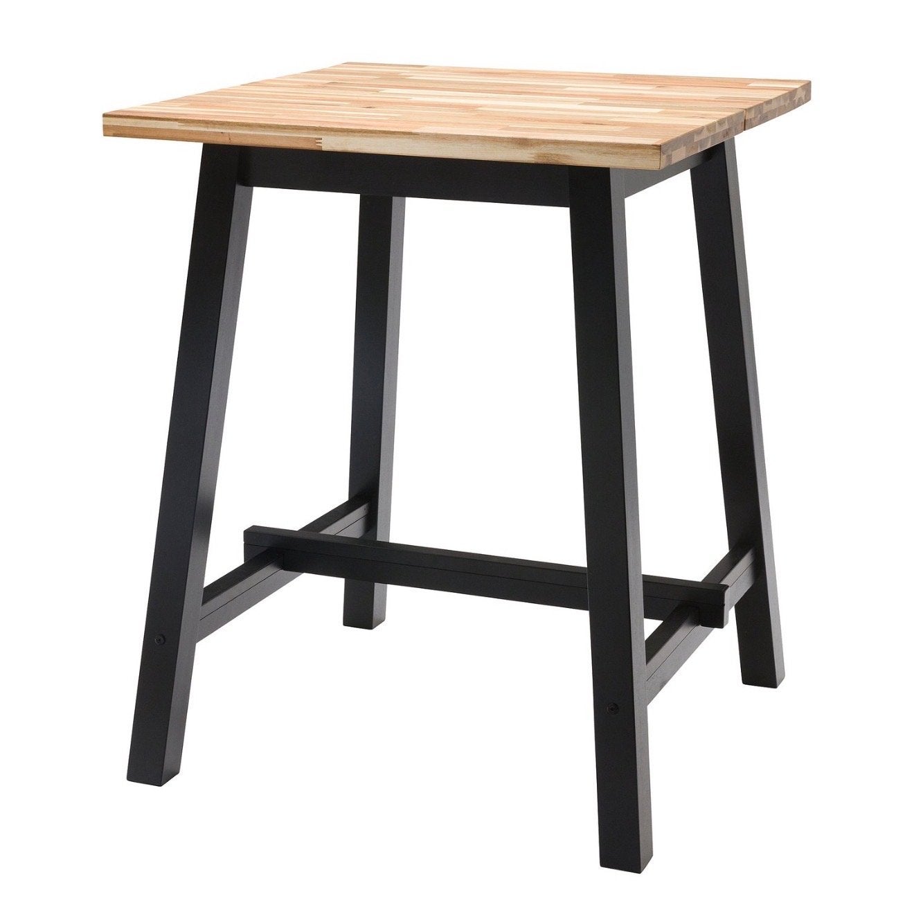 IKEA Hoge bartafel set met 2 barkrukken., Ophalen, Gebruikt