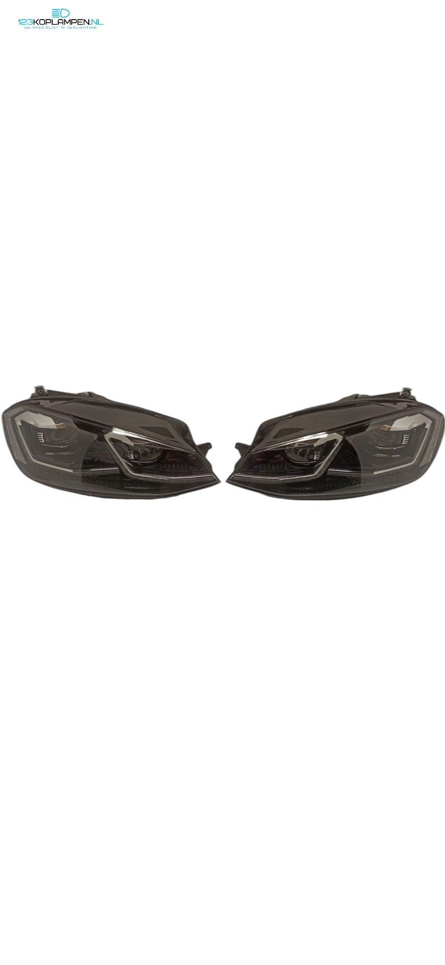 Volkswagen Golf 7 Facelift R Full LED Black Koplampen Set 5G, Gebruikt, -, Volkswagen, Ophalen of Verzenden