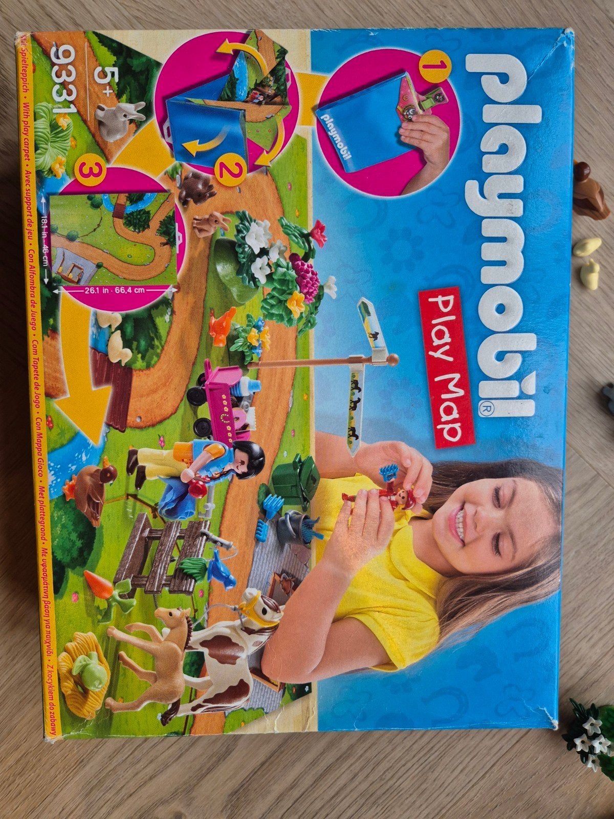 Playmobil play map 9331, Kinderen en Baby's, Ophalen, Gebruikt
