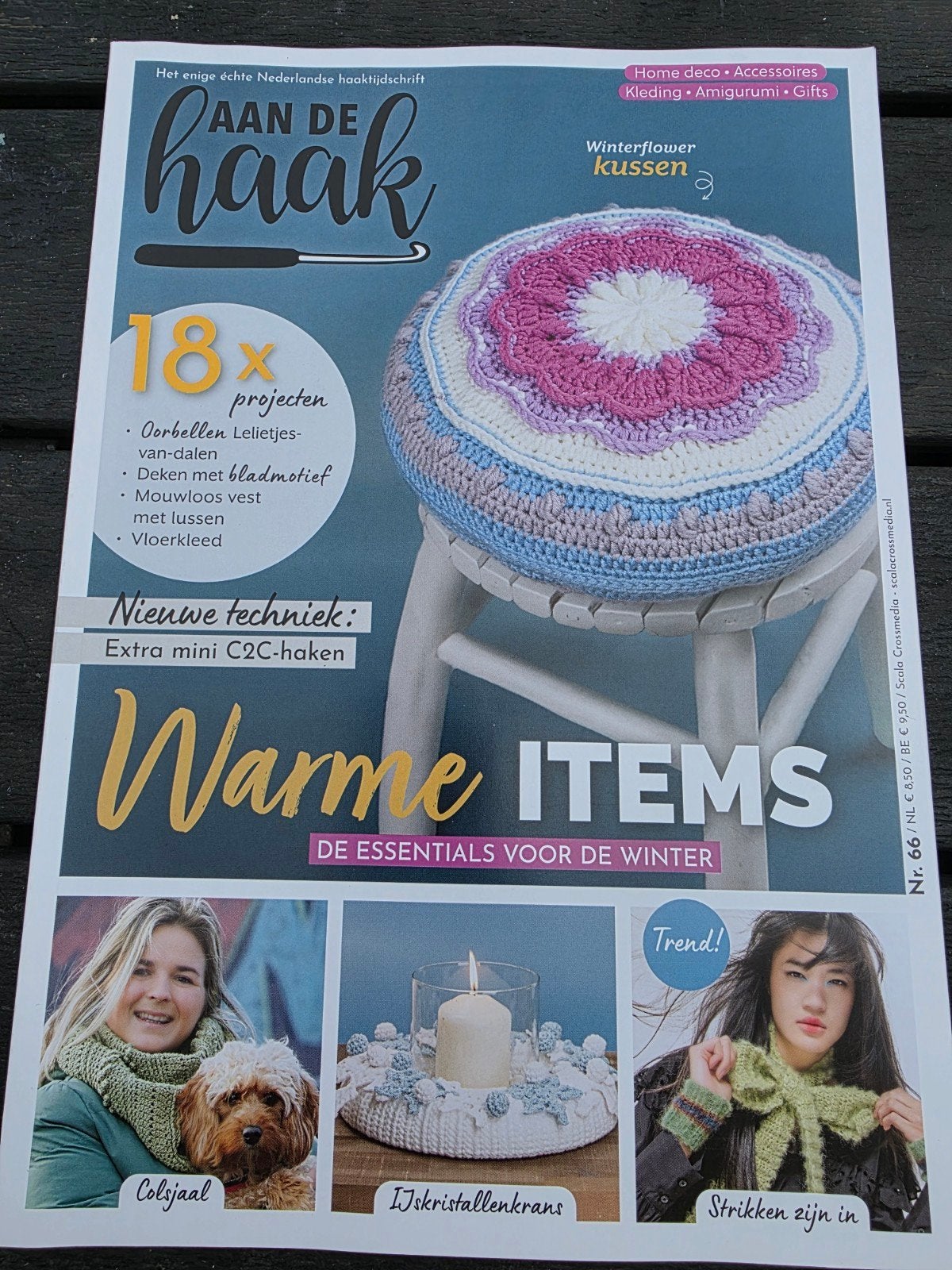 Aan de haak tijdschrift, Hobby en Vrije tijd, Breien en Haken, Ophalen of Verzenden, Nieuw, Haken, Patroon of Boek
