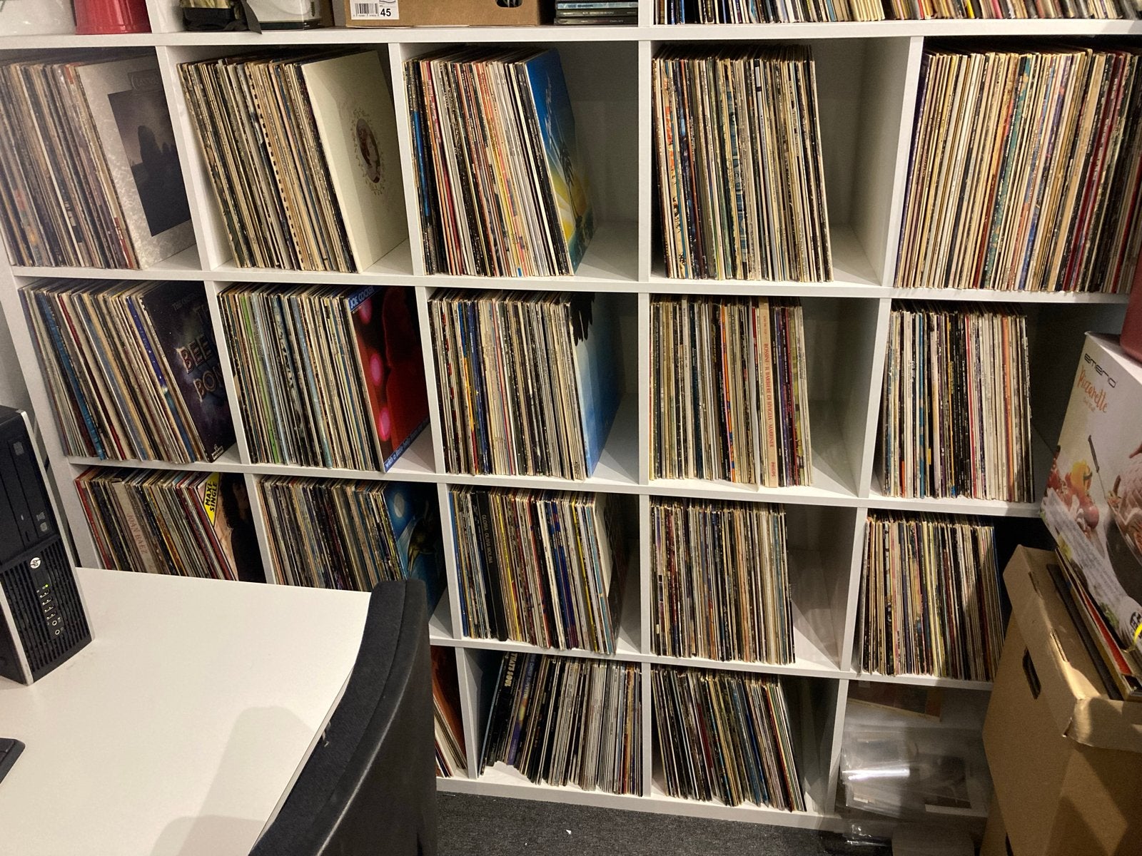 Grote collectie van 1093 pop/rock LP's, Ophalen, LP, Gebruikt, Pop