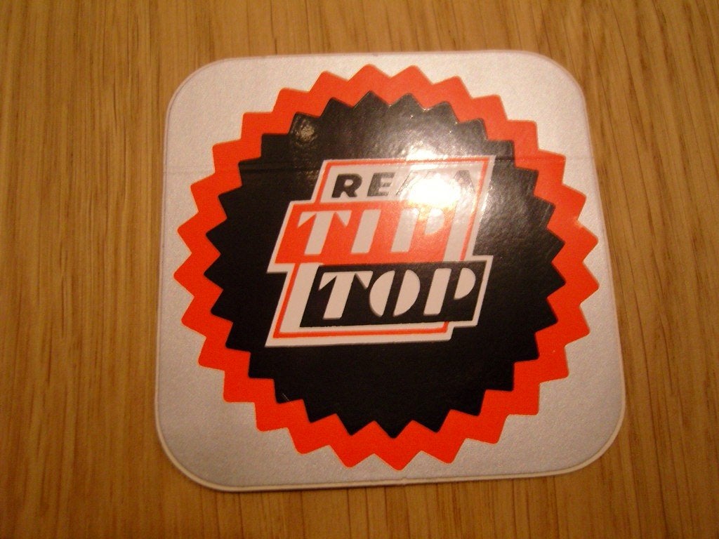 sticker REMA TIP TOP, Ophalen, Zo goed als nieuw