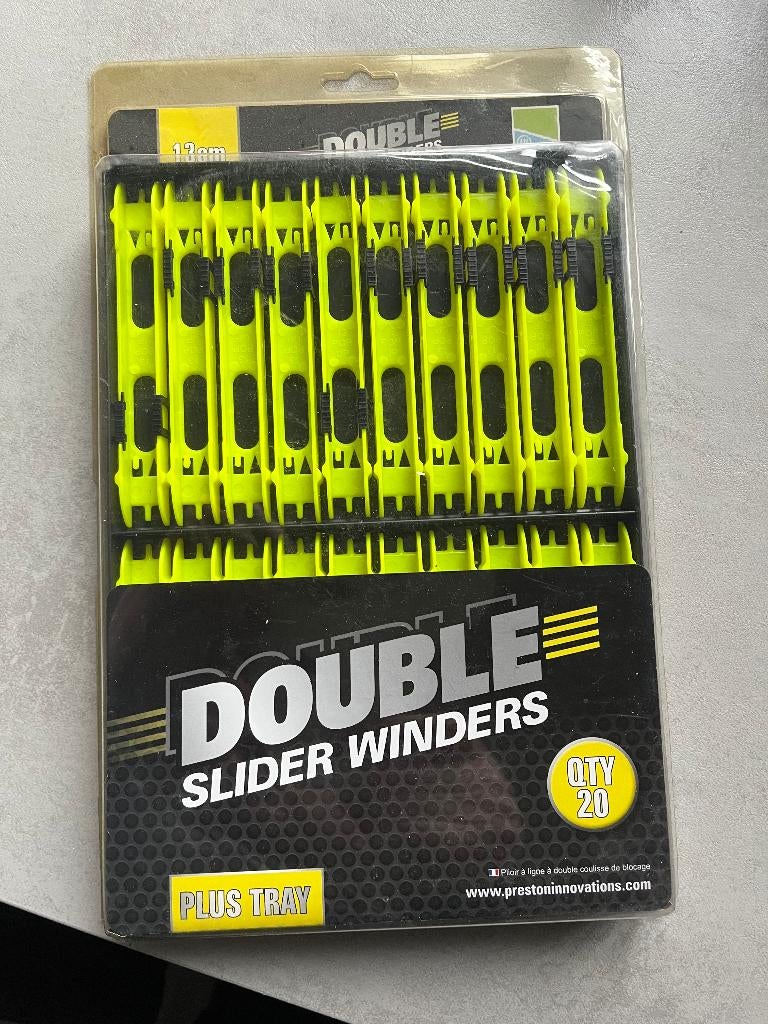adv 190 / NIEUW 1 set double slider windersPRESTON, Watersport en Boten, Ophalen of Verzenden, Nieuw, Overige typen