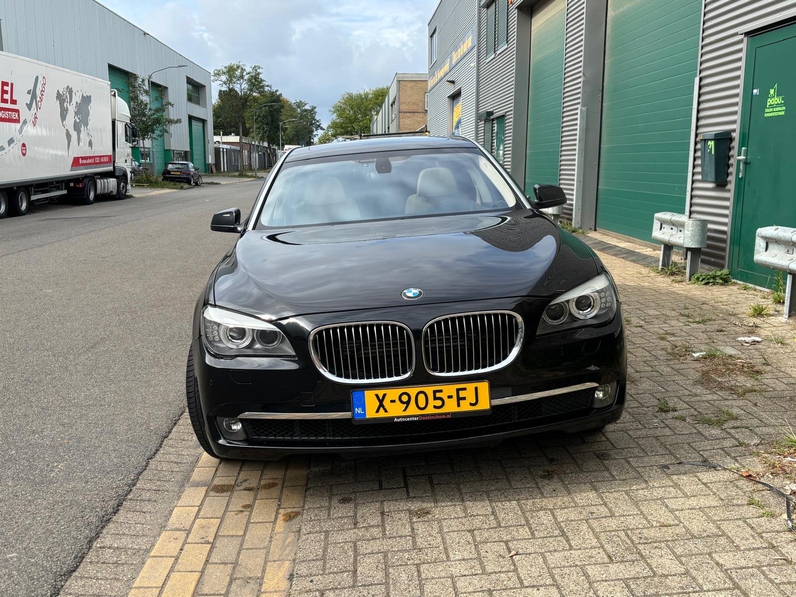 BMW ActiveHybride 7ER Reihe 4.4 750i Li 449pk, Auto's, Automaat, Euro 5, 8 cilinders, Zwart