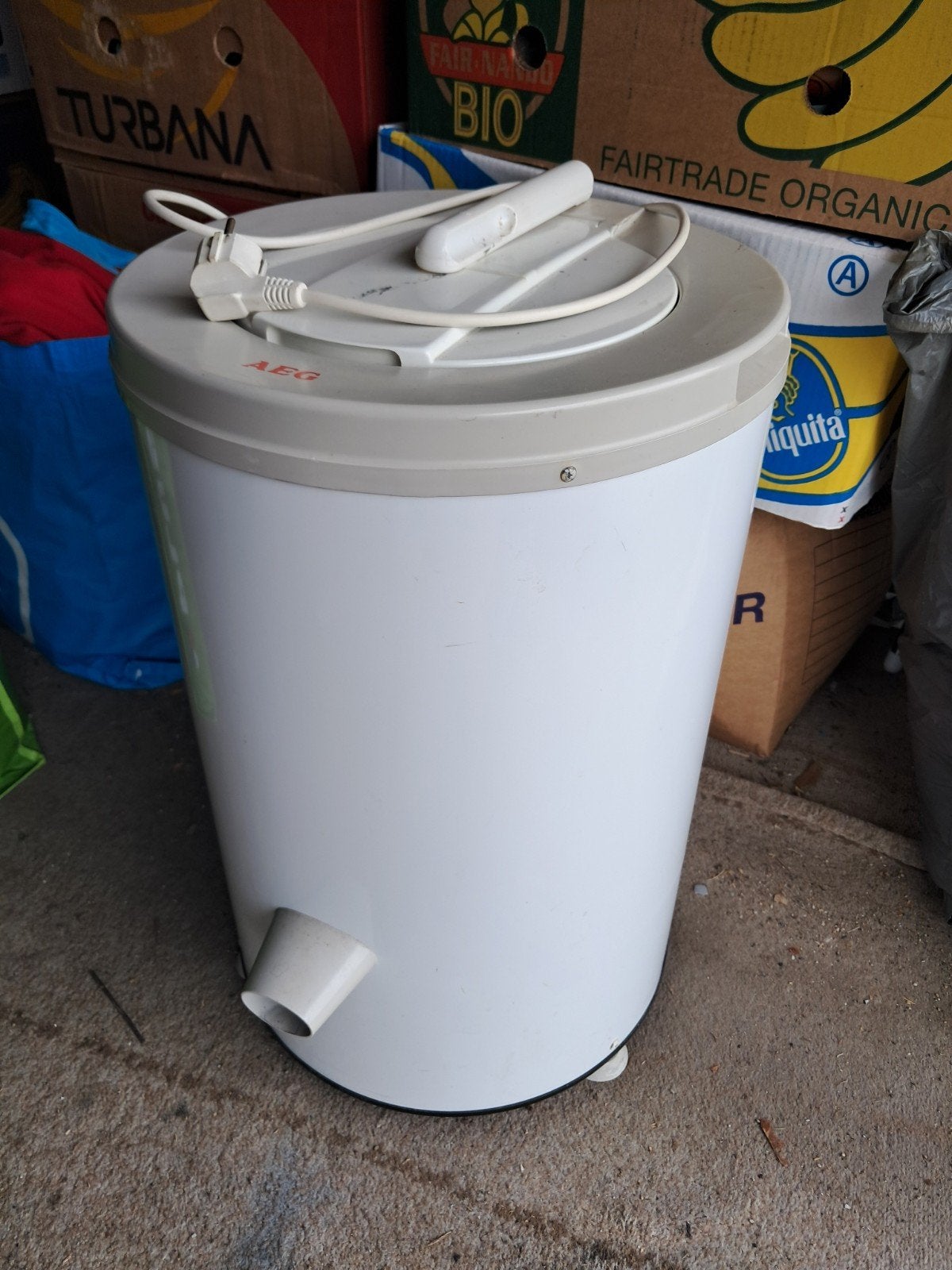 Tekoop centrifuge. AEG, Witgoed en Apparatuur, Ophalen, Gebruikt, Minder dan 85 cm, Minder dan 4 kg