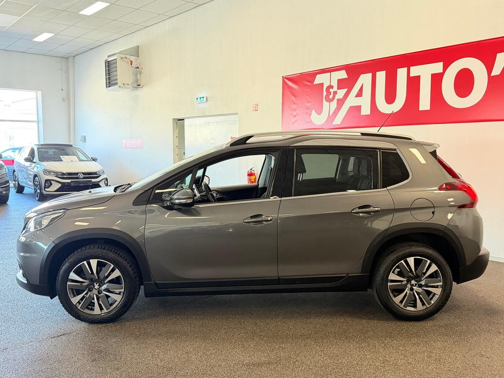 Peugeot 2008 1.2 PureTech|NAVIGATIE|CAMERA|CRUISE|ECC AIRCO, Auto's, Parkeersensor, 1199 cc, 1165 kg, Leder en Stof