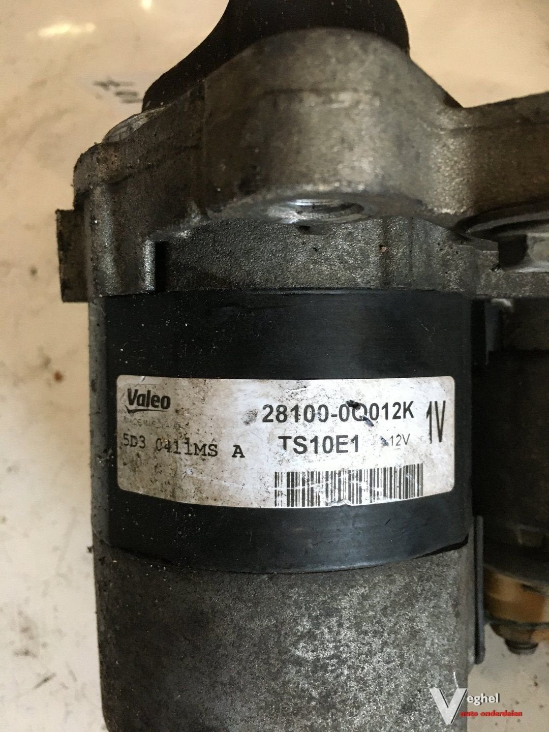 Peugeot 107 Toyota Aygo Citroen C1 1.0 2006 Startmotor