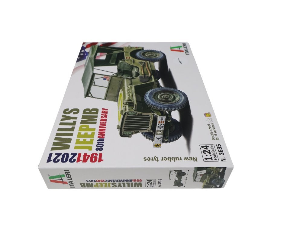 Italeri Willys Jeep MB ITA-3635, Groter dan 1:32, Nieuw, Ophalen of Verzenden, Italeri