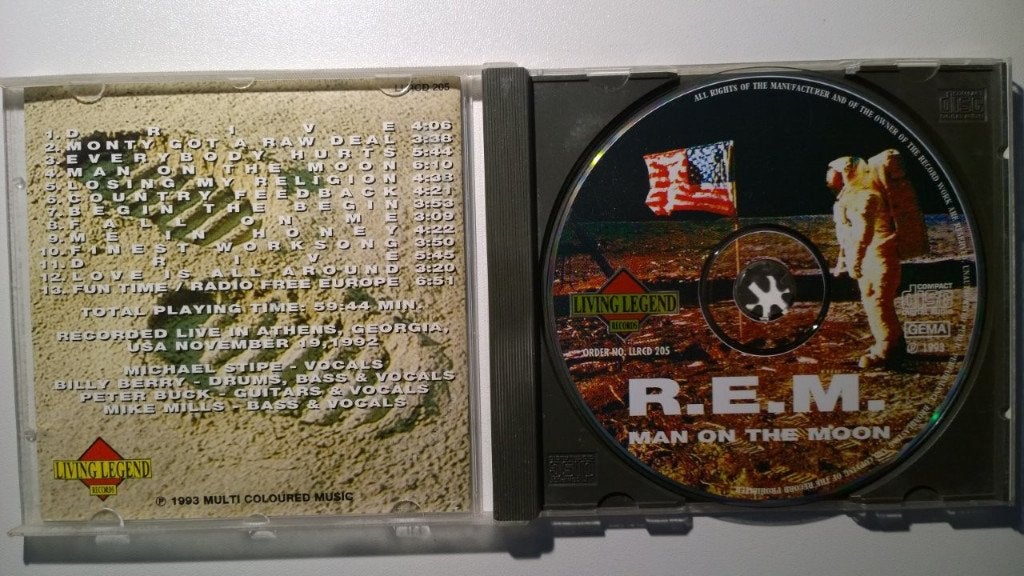 R.E.M. - Man On The Moon, Cd's en Dvd's, Ophalen of Verzenden, Zo goed als nieuw, Poprock, Album