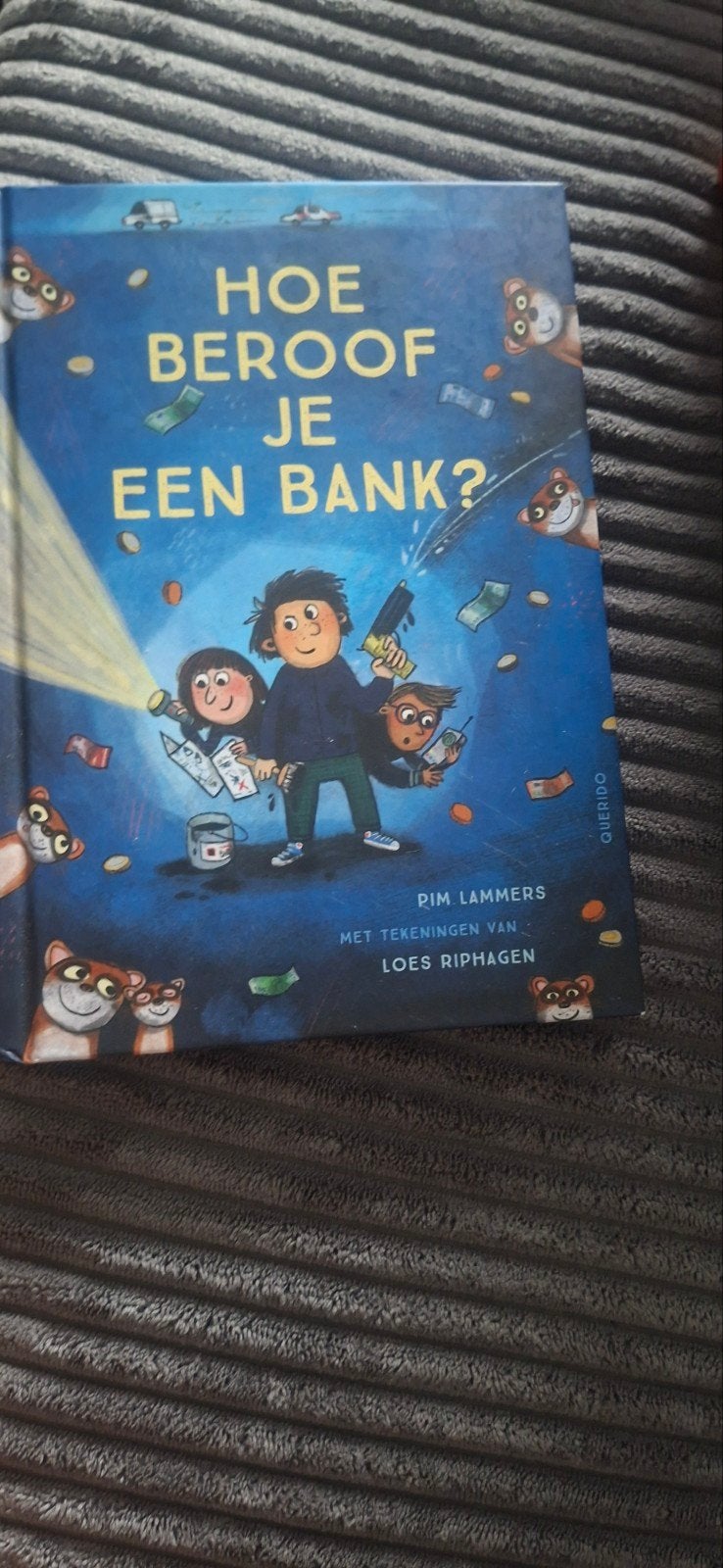 Hoe beroof je een bank? - Pim Lammers, Ophalen of Verzenden, Zo goed als nieuw, Pim Lammers, Fictie