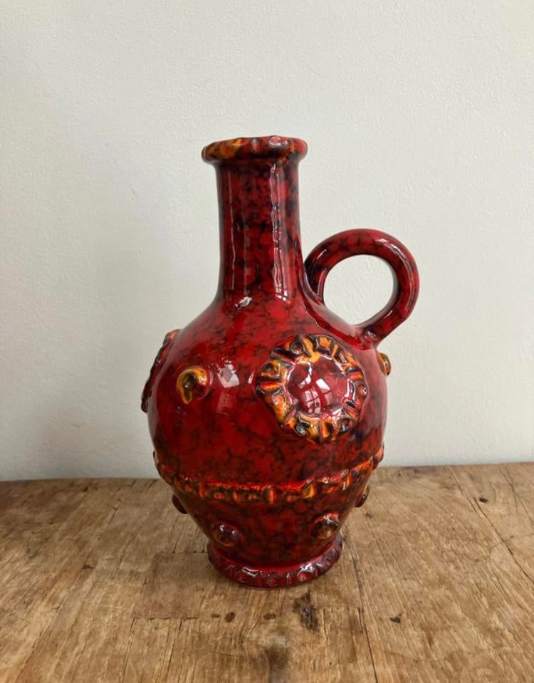 Mid-Century Modern vaas jaren 60, Ophalen of Verzenden