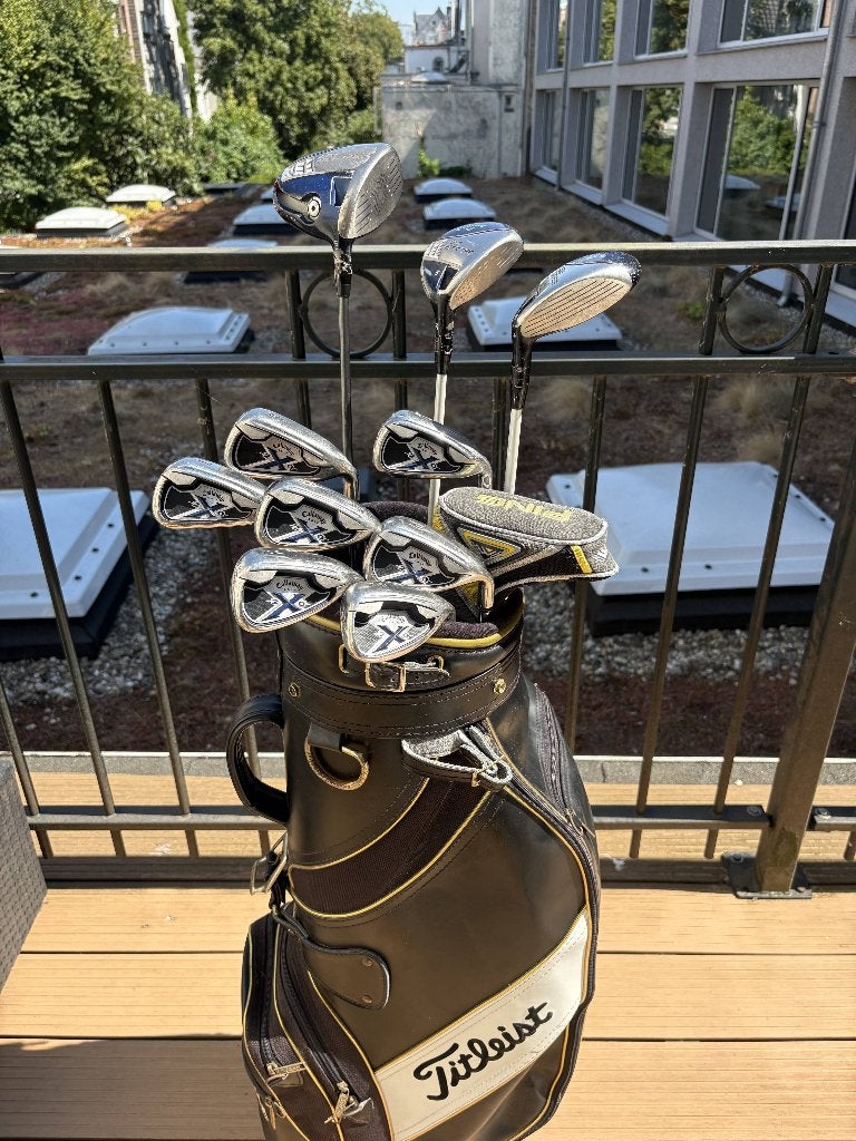 Callaway heren golfset ijzers, driver, houten, putter en tas, Ophalen, Gebruikt, Set, Callaway