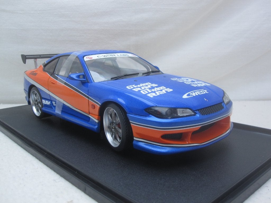 Nissan Silvia S15 Spec-S F&F Mona Lisa 2006 1:18 Solido, Ophalen of Verzenden, Nieuw, Auto, Solido