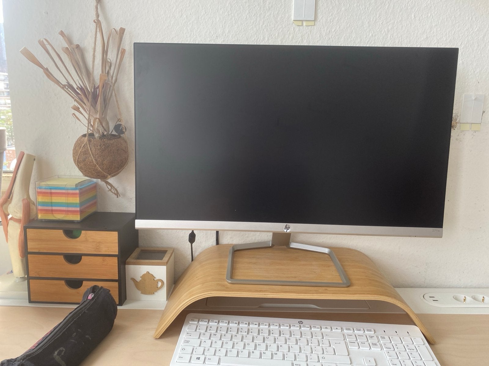 HP Monitor 27FW - Full HD Scherm - Zo goed als nieuw, Computers en Software, Monitoren, Gaming, HDMI, Full HD, Ophalen of Verzenden