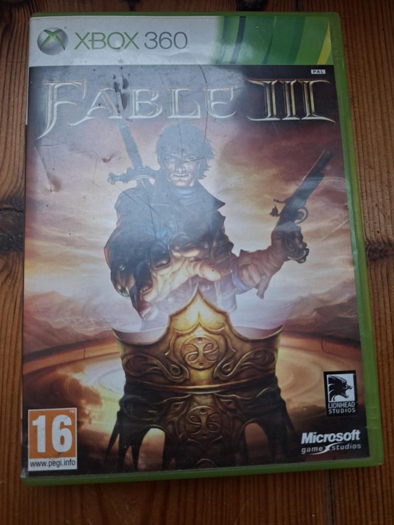 Fable 3, Xbox 360, Spelcomputers en Games, 1 speler, Ophalen of Verzenden, Zo goed als nieuw, Role Playing Game (Rpg)