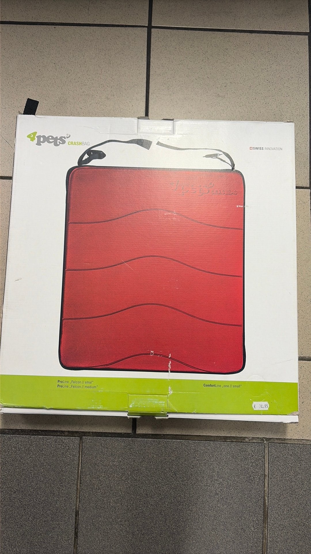 4pets crashbag, Dieren en Toebehoren, Ophalen, Nieuw