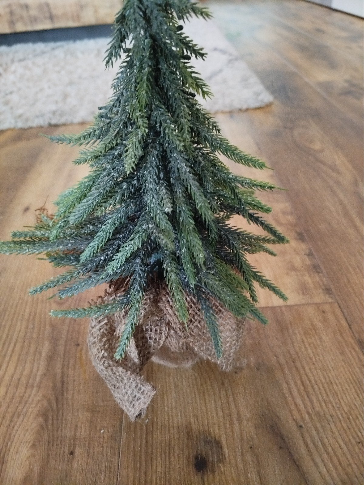 mini kerstboom, Ophalen of Verzenden, Zo goed als nieuw