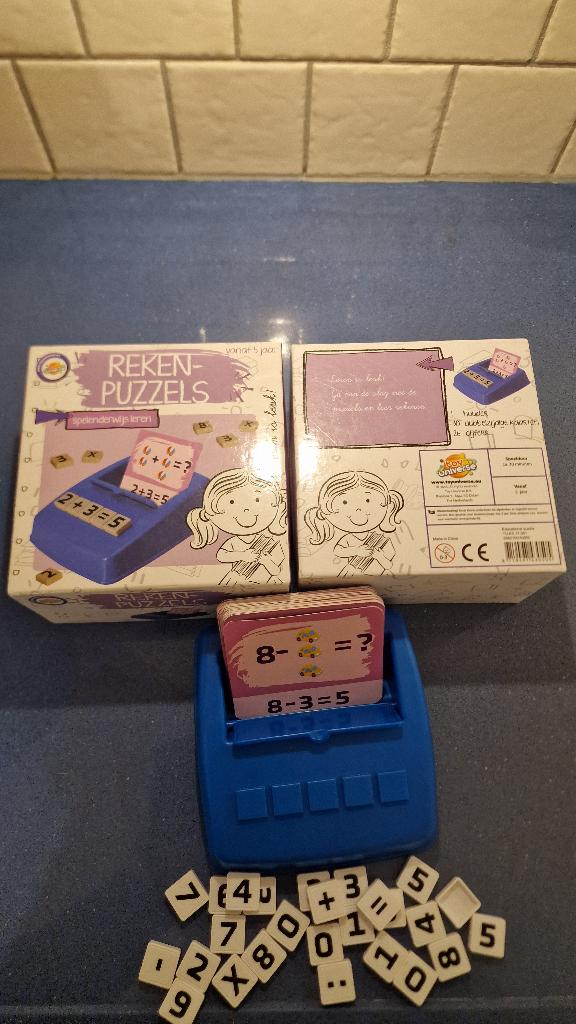 Rekenpuzzels van toy universe, vanaf 3-4 jaar, Kinderen en Baby's, Speelgoed | Educatief en Creatief, Ophalen of Verzenden, Gebruikt