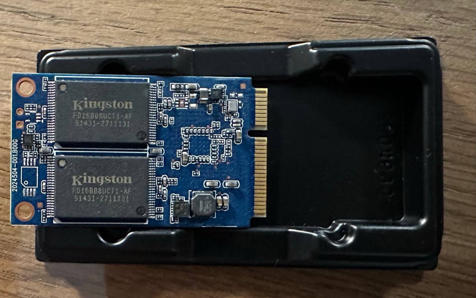 Kingston SMS200S3/60G 60GB mSATA SSD, Computers en Software, Harde schijven, Gebruikt, Laptop, Intern, SSD, SATA, Ophalen of Verzenden