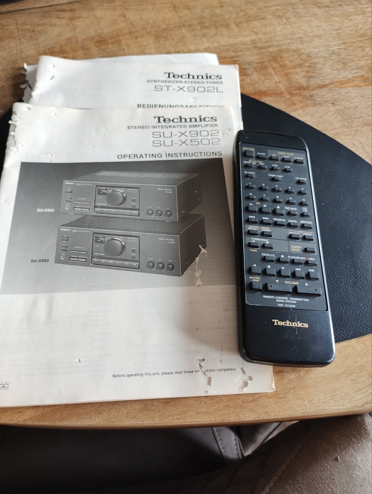 Foto 8 van Vintage Technics SU-X902 midi set New Class A 90's Top staat